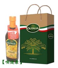 【喫健康】奧利塔義大利頂級芥花油(750ml)2瓶裝禮盒/玻璃瓶限制超商取貨限量1組