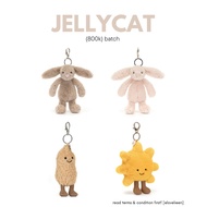 [PO JELLYCAT] jellycat keychain bunny, sun, peanut