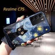 REALME C75 C71 Glass Softcase - cellphone casing - REALME C75 C71 [S186]