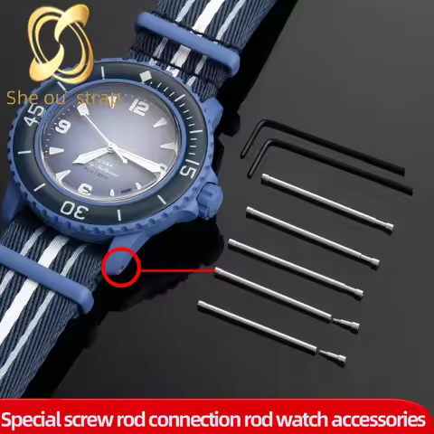 Fitted With Swatch Jointly Signed Blancpain Special Screw Rod Connection Rod Watch Accessories Speci