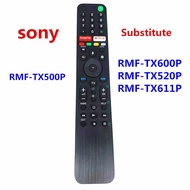 RMF-TX500P NEW Remote with Voice Control Netflix Google Play use for SONY 4K UHD Android Bravia TV X85G Series X8000 Ser