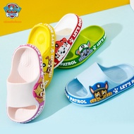 Boys Girls Slide Sandals, Nickelodeon PAW Patrol Cartoon Anti-slip Slippers, Chase, Skye