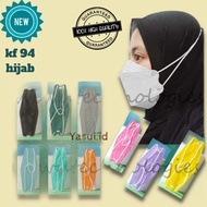 HITAM KF PUTIH Kf94 Hijab/Headloop Mask [W E C A R E [Unit] Contents 10pcs Black - White - Gray - PINK - LILAC Kf94 Hijab Thick Smooth And Soft PREMIUM