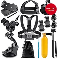 New New 14-in-1 Action Camera Accessories Kit for GoPro 12 11 10 9 8 7 6 5 4 3+ 2 1 DJI Insta360 SJC