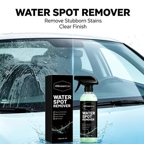 Car Water Spot Remover Spray Hard Water Stain Cleaner Remove Watermark Acid Rain Limescale Safe For 