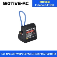 RC Futaba 2.4G S-FHSS 4 Channels Antennaless HV Receiver SBUS Compatible with 4PV 10PX 3PV 4PLS 4PX 