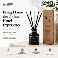 6 Perscent 5 Star hotel Scent Aromatherapy Essential Oil Reed Diffuser (50ml)
