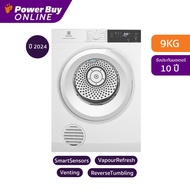 ELECTROLUX UltimateCare 300 เครื่องอบผ้าฝาหน้า 9 kg รุ่น EDS904H3WC + ฐานรอง