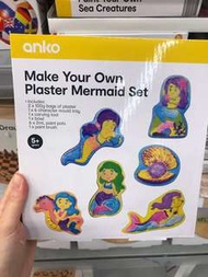💥澳洲代購💥自製美人魚石膏上色玩具