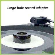 WIN Quick Install LP45 Turntable Adapter for LP45 Large Center Hole Vinyls Records