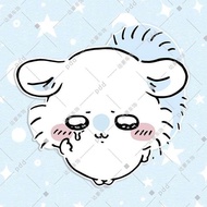 Chiikawa chiikawa Cute Little Flying Mouse Car Sticker Cartoon Creative Car Sticker Electric Scratch