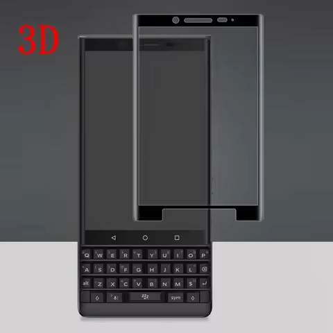 2.5D Tempered Glass For Blackberry Keytwo Full Cover 9H film Explosion-proof Screen Protector For Bl
