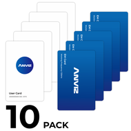 ANVIZ 10 Pack Proximity RFID Card, 125kHz EM Card, Time Clock Card, Employee Badge, Keyless Access C