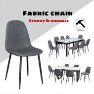 DC7271 Dining Chair Office Chair Study Chair With Metal Leg Kerusi Makan椅子