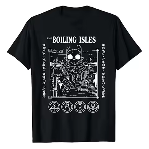 Boiling Isles Owl House Love Shirt Christmas Trendy T-Shirt Owl Lover Graphic Tee Tops Fashion Hallo