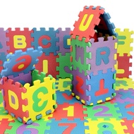 Foam Puzzle Alphabet and Number 36 pc Educational Toys Letter and Number Puzzle 36pc