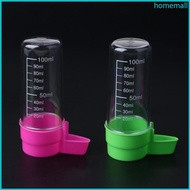 HO 2Pcs Parakeet Water Dispenser Plastic Automatic Feeder for Small Medium Birds