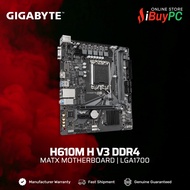 Gigabyte H610M H V3 DDR4 mATX Motherboard | Intel LGA1700
