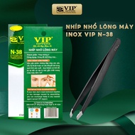 VIP Stainless Steel Eyebrow and Nose Hair Tweezers, N-36, N-37, N-38, N-42, N-43, N-44 Slingshot