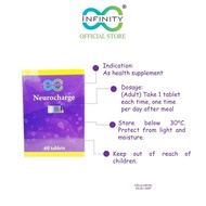 Infinity Neurocharge (60 tablets) [Vitamin B1, B6, B12, Alpha Lipoic Acid, ALA, Folic Acid] BTCR