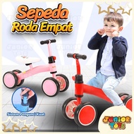 Balance Bike Kids 4 Wheel Bike Without Pedals Balance Toys Pushbike Ride On Toys
