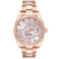 Rolex Rolex Sky-Dweller (Reference 326935). A rose gold automatic wristwatch with date, dual time zo