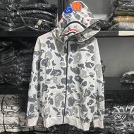 BAPE CAMO MIRROR ZIPPER HOODIE