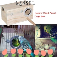 LANSEL1 Bird Breeding Box Budgie Lovebirds Finch Security Bird supplies