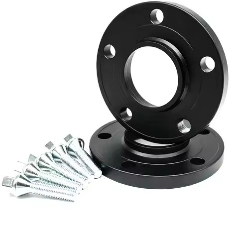 2X 10MM 5x120 72.6 Wheel Spacers 12*1.5 Cone Bolts For BMW E36 E46 E60 E61 E82 E84 E87 E90 E91 E92 E