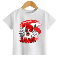 TUNG TUNG SAHUR AUGUST CHILDREN'S T-SHIRT AUGUST 17, 81 AGES 1-12 YEARS