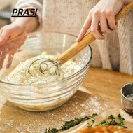 PRASI Stainless Steel Coil Whisk Stainless Steel Kitchenware Egg Beater Flour Coil Mixer Flour Beate