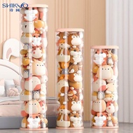 Doll Storage Bucket Plush Toy Storage Handy Tool Doll Storage Bucket Doll Transparent Bucket Doll St