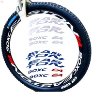 MXBEAUTY Bike Wheel Rims Cycling Bike Accessories Bike Wheel Stickers MTB Bike Multicolor Bicycle Ri