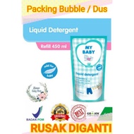 MY BABY LIQUID DETERGENT 450ML REFILL / Deterjen Pakaian Baju Bayi | deterjen pakaian bayi