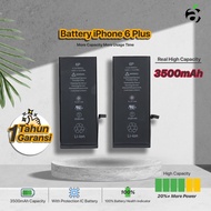 Battery Baterai Iphone 6 Plus High Capacity Double Power Real Capacity