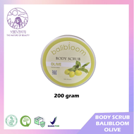 Balibloom Body Scrub Olive - Pot 200 gram