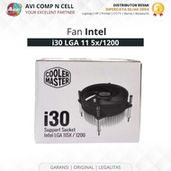 Intel I30 Processor Fan - Light and Efficient Design with Aluminum Material