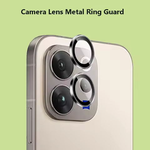 For vivo V70 / V70 Elite / V70 FE Ultra Clear Camera Lens Protector Cover Metal Ring Tempered Glass 