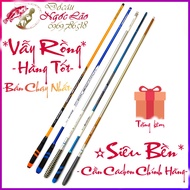 Cần câu cá Giá Rẻ Nhất - Carbon 28 Siêu Bền - GOLDFISH VẪY RỒNG - Cần câu tay câu đài chép diếc rô p