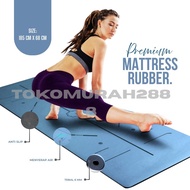 PREMIUM YOGA MAT, BEAUTIFUL MAT, HIGH QUALITY MATT RUBBER YOGA SPORTS MAT/
