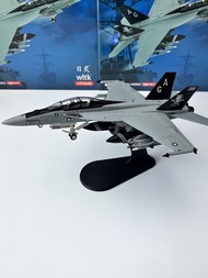 1/72 American F/A-18F Super Bumblebee F18 Carrier Finished Airplane Military Model Decoration