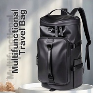 Men's large capacity travel mountaineering bag leisure hand luggage bag dry and wet separation with 