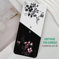HP Latest SAMSUNG A22 4G Case - SAMSUNG A22 4G - SAMSUNG A22 4G Softcase - Pro Camera Softcase - Cas