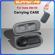 Sunnylife กระเป๋าเก็บกล้อง อุปกรณ์เสริม สําหรับ Insta360 X3 Insta360 X3 ONE X2 X