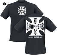 West Coast Iron Cross Choppers Tshirt Black Mens Tees Tee Shirt