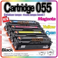 BCMY Cartridge 055 Compatible to Canon 055 055H CRG055 imageCLASS LBP664Cx LBP-664CX MF-746CX MF746C