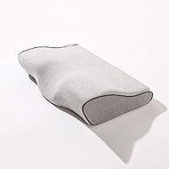 CHMAO Butterfly Memory Foam Neck Support Pillow Memory Foam Pillows Firm Side Sleeper Firm Neck Pillow Neck Pain Support Pillow Foam Pillow (Color : Grey, Size : 50cm x 30cm)
