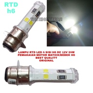 H6 LED HEADLIGHT 4 SIDES DC/GEADLAMP H6 4 SIDES/LED H6 4 SIDES DC SUPER BRIGHT 24W 12V/MOTORCYCLE LI