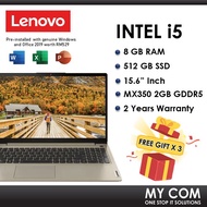 Lenovo IdeaPad 3 15ITL6 82H802J2MJ 15.6'' FHD Laptop Notebook (i5-1135G7, 8GB, 512GB SSD, MX350 2GB,