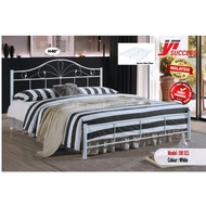 Yi Success Eva Design Metal Queen Bed Frame / Metal Bed Frame / Queen Bed / Katil Queen Besi / Katil Queen Murah